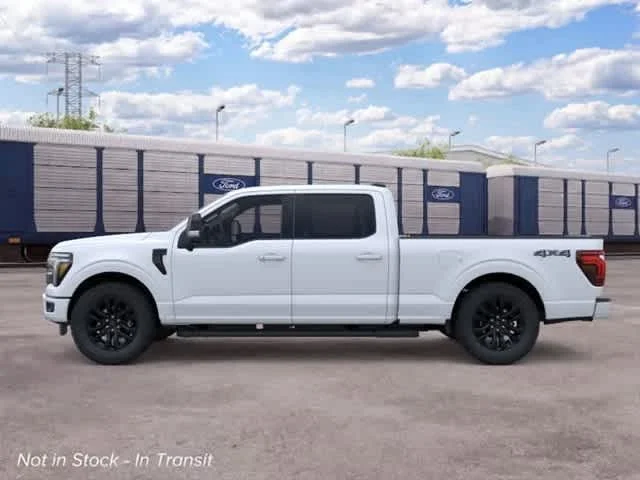 New 2026 Star White Metallic Tri-Coat Ford LARIAT image 3
