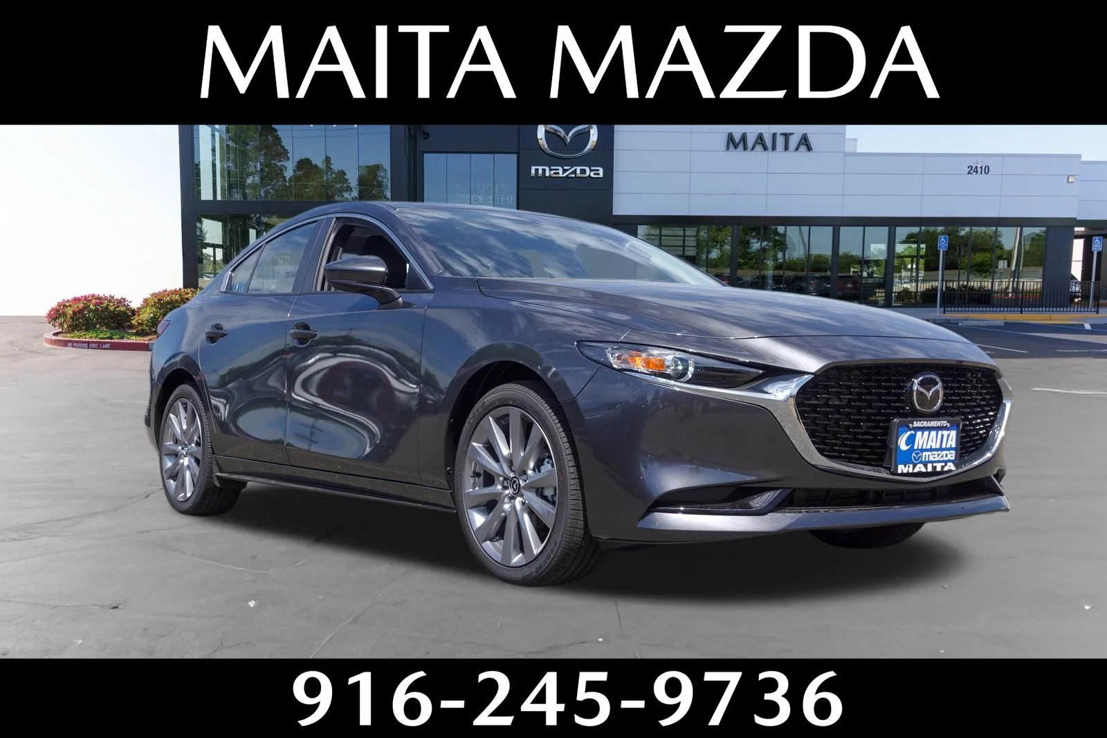 New 2026 Machine Gray Metallic Mazda 2.5 S Preferred image 1