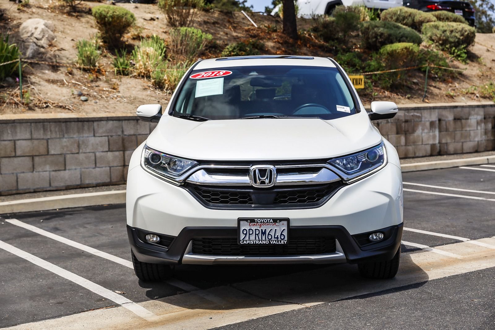 Used 2018 Honda CR-V EX-L with VIN 2HKRW2H8XJH684040 for sale in San Juan Capistrano, CA