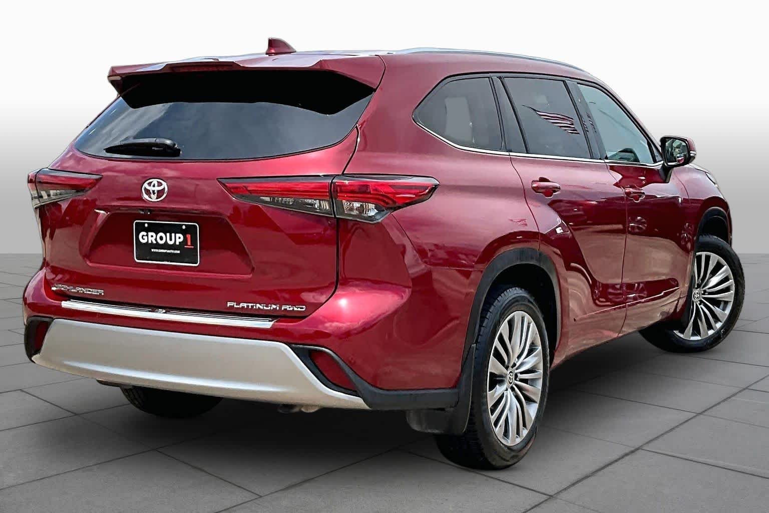 Certified Used 2021 Ruby Flare Pearl Toyota Platinum image 13