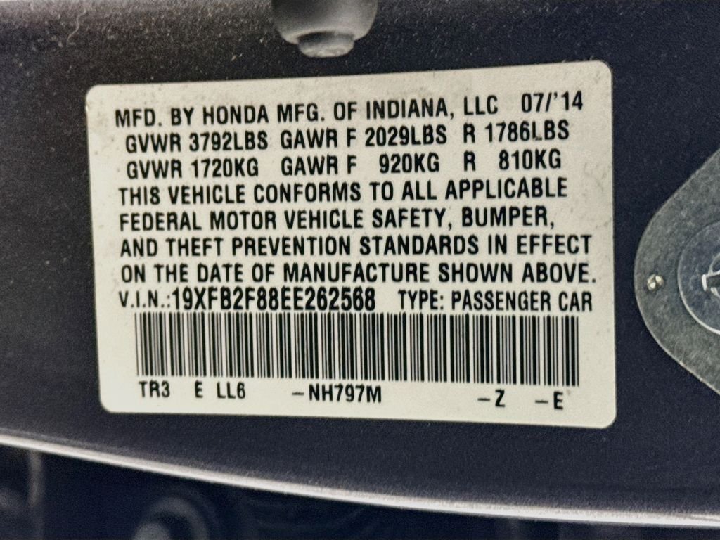Used 2014 Gray Honda EX image 31