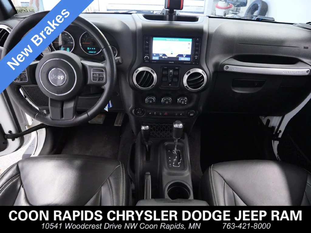 Certified Used 2017 White Jeep Unlimited Sahara image 13