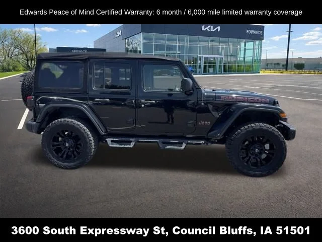 Used 2021 Black Jeep Unlimited Rubicon image 2