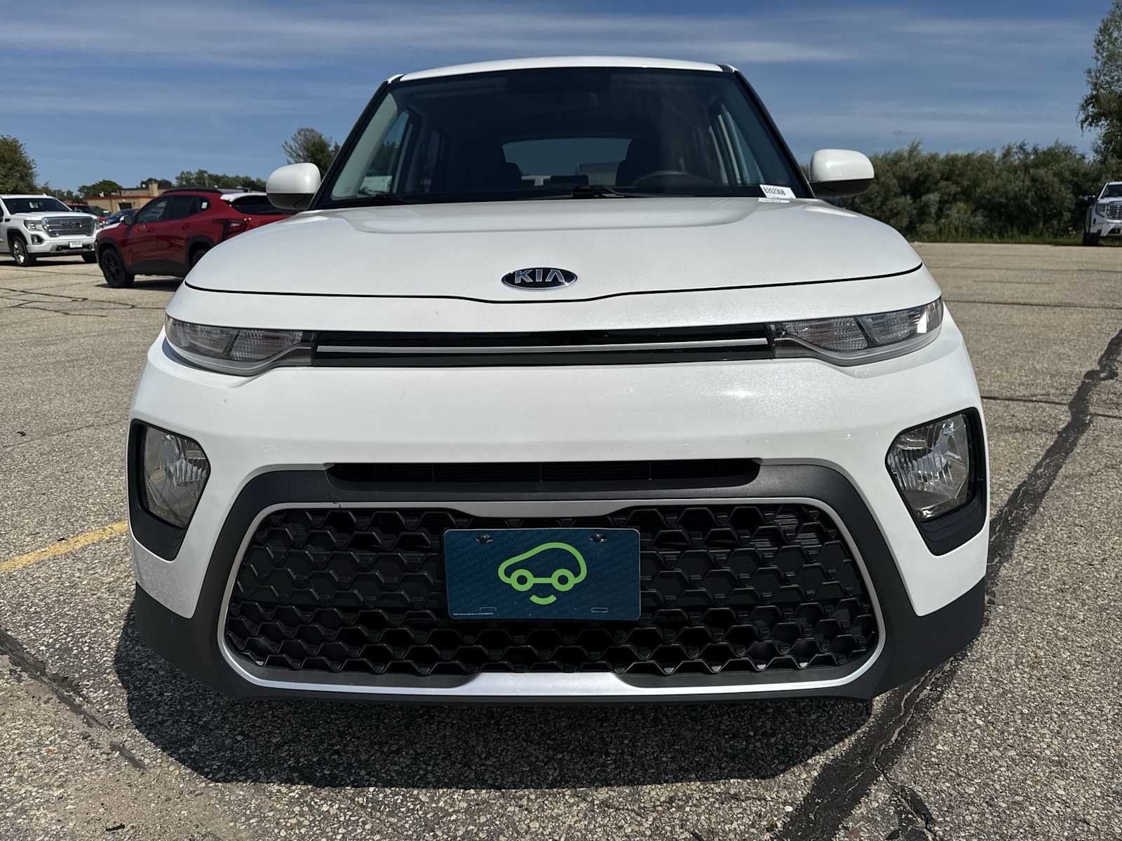 Used 2021 White Kia LX image 2