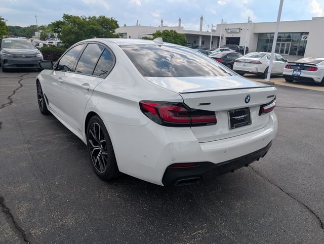 Certified Used 2023 Alpine White BMW M550i xDrive image 2