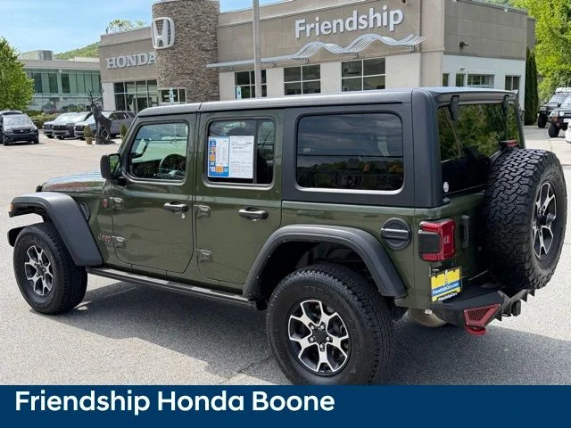 Used 2021 Green Jeep Unlimited Rubicon image 6
