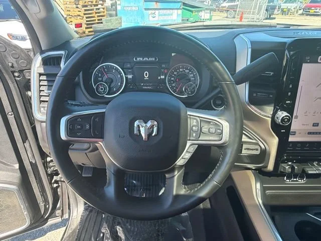 Used 2024 Diamond Black Crystal Pearlcoat Ram Laramie image 21