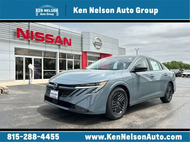 New 2026 Gray Metallic Nissan SV image 1