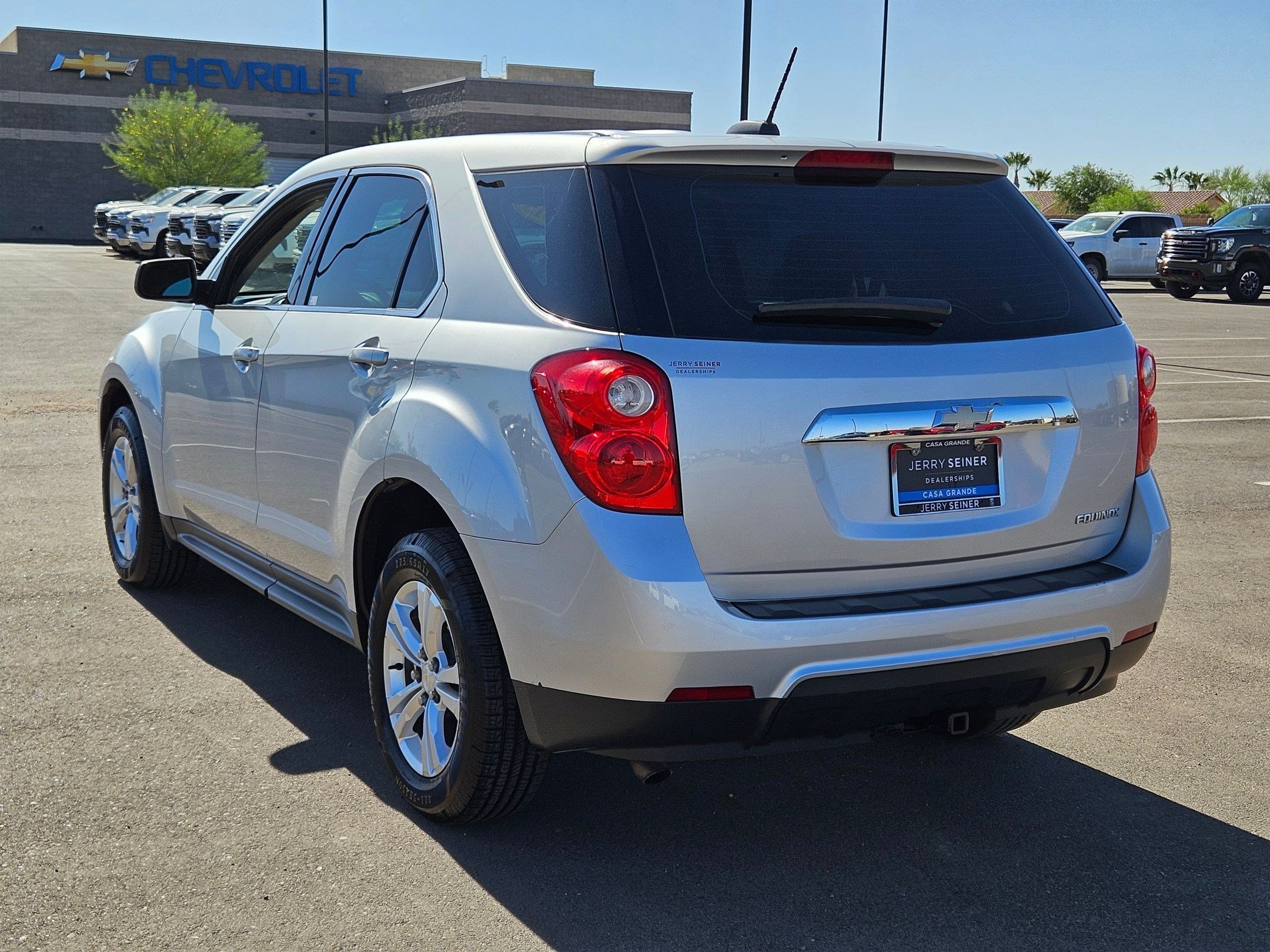 Certified Used 2015 SILVER ICE METALLIC Chevrolet LS image 3