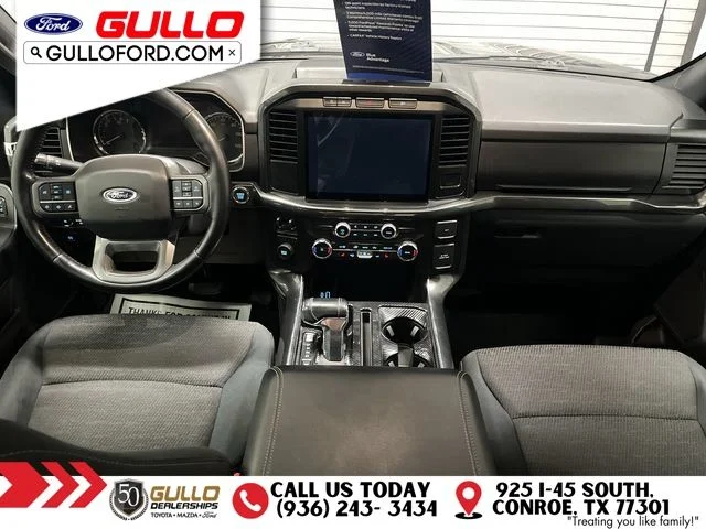 Certified Used 2022 Black Metallic Ford XLT image 12