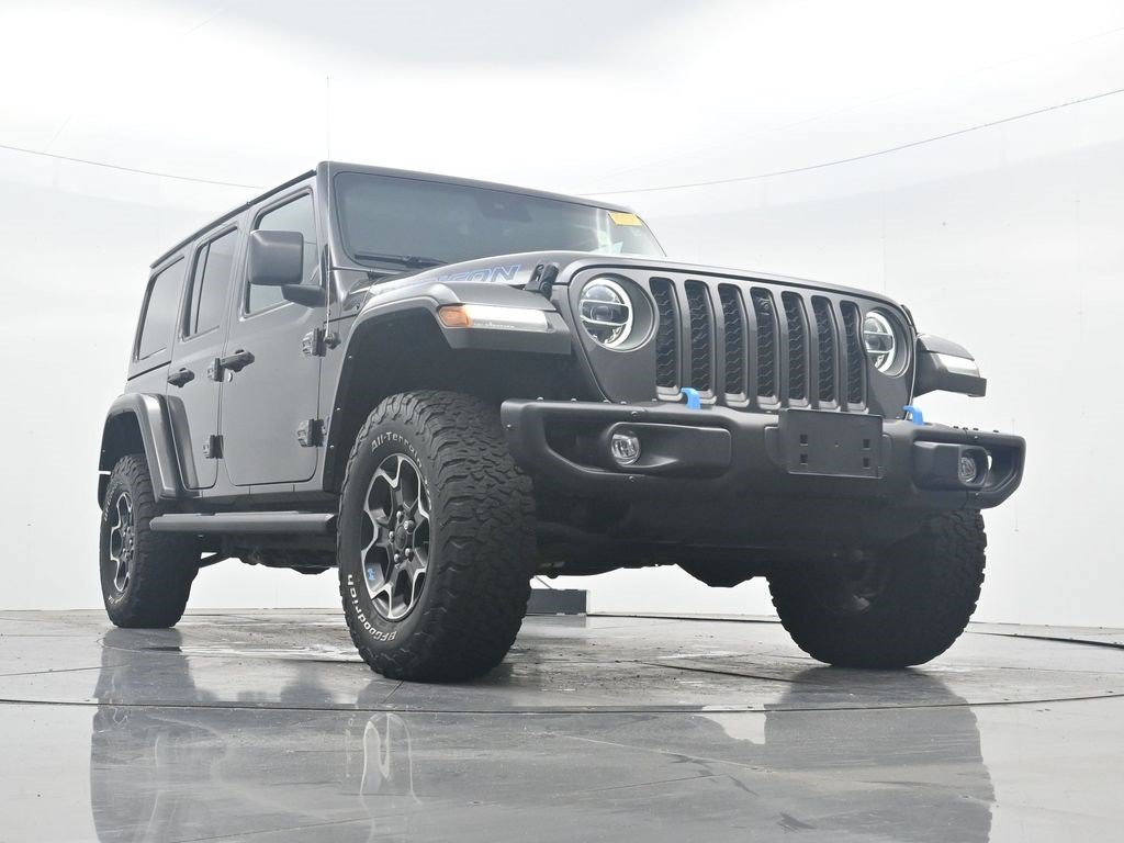Used 2021 Granite Crystal Metallic Clearcoat Jeep Unlimited Rubicon image 27