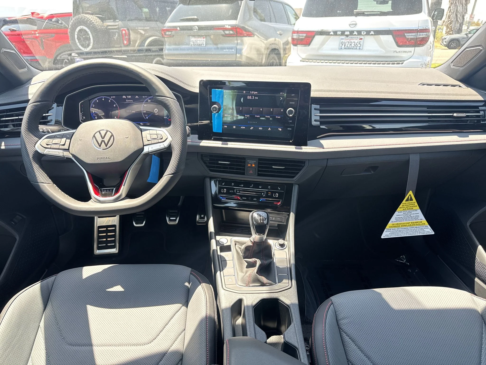 New 2026 Pure White w/Deep Black Roof Volkswagen Autobahn image 17
