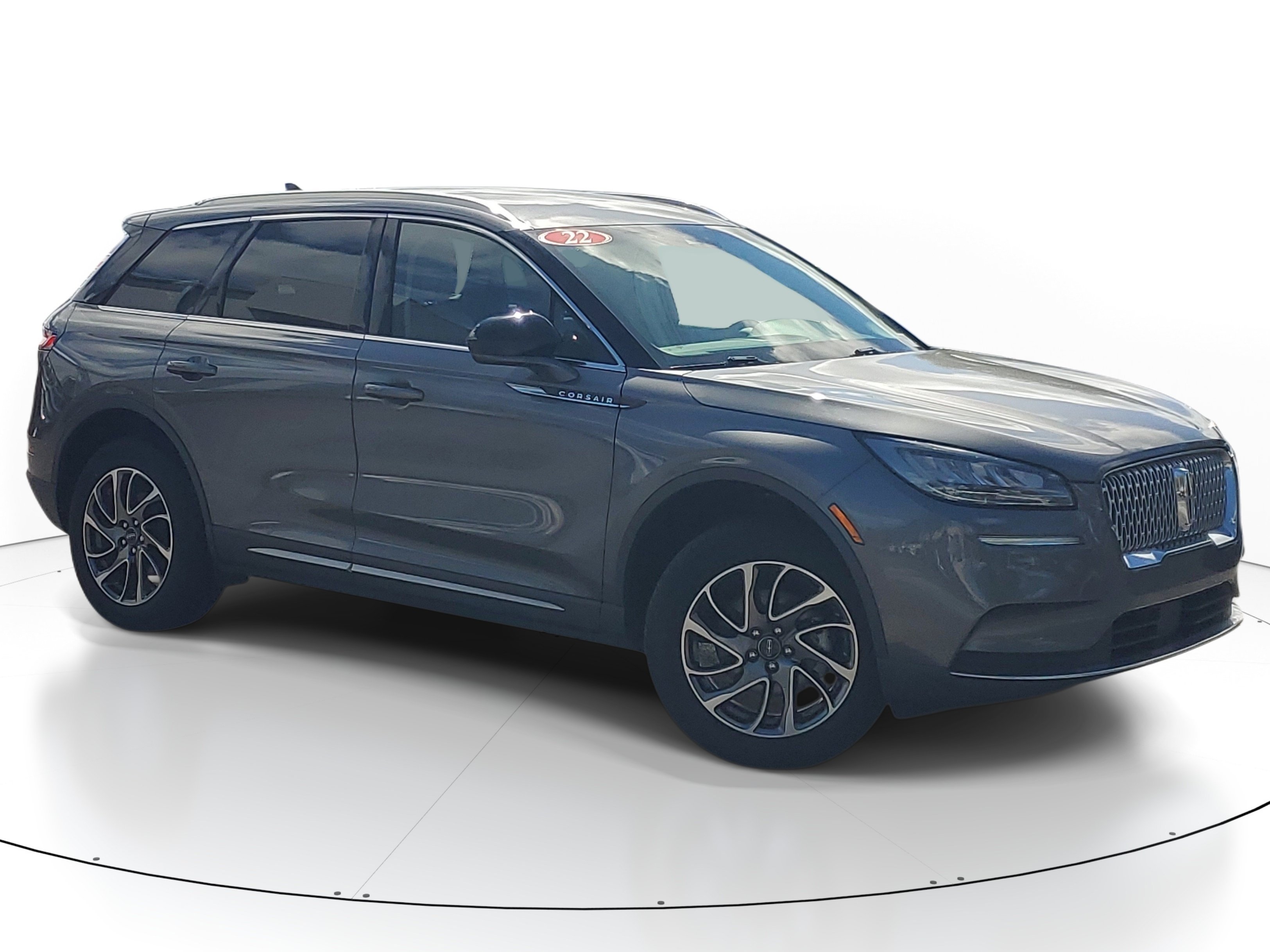 Used 2022 Gray Metallic Lincoln Standard image 1