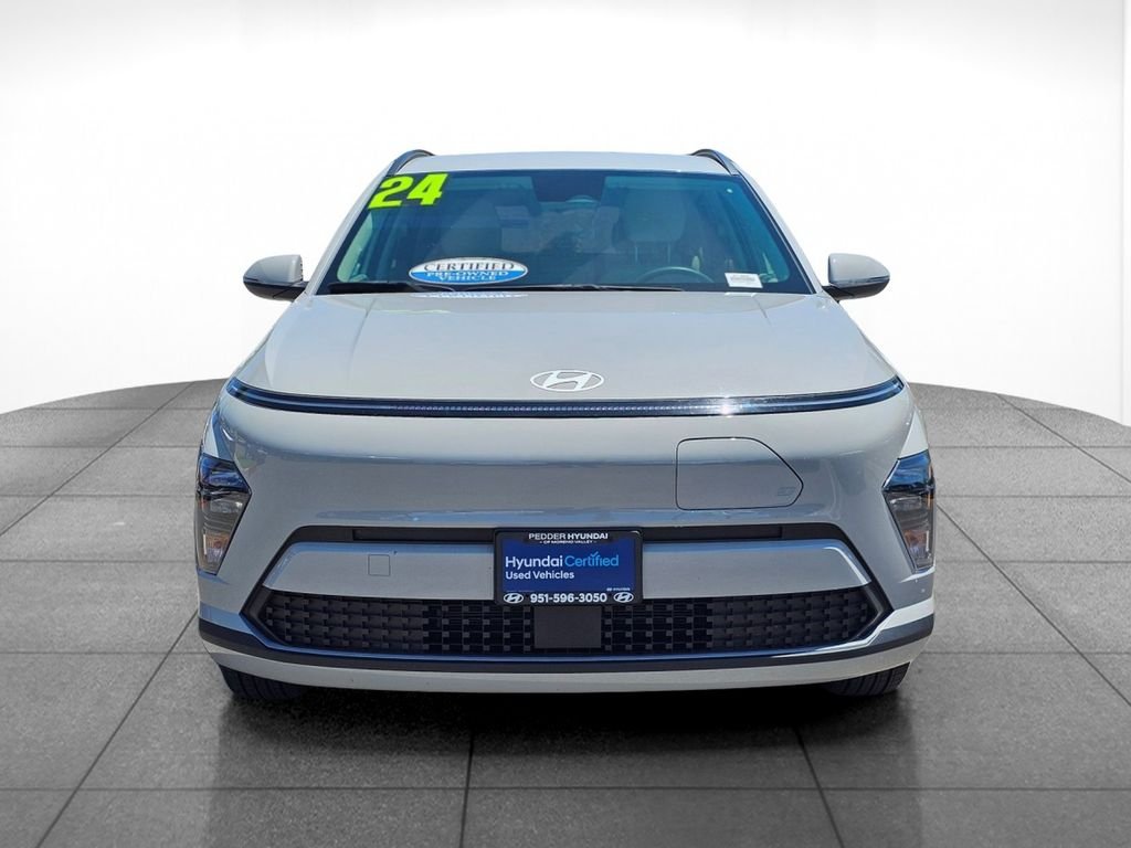 Certified 2024 Hyundai Kona EV SEL with VIN KM8HC3A62RU014451 for sale in Moreno Valley, CA
