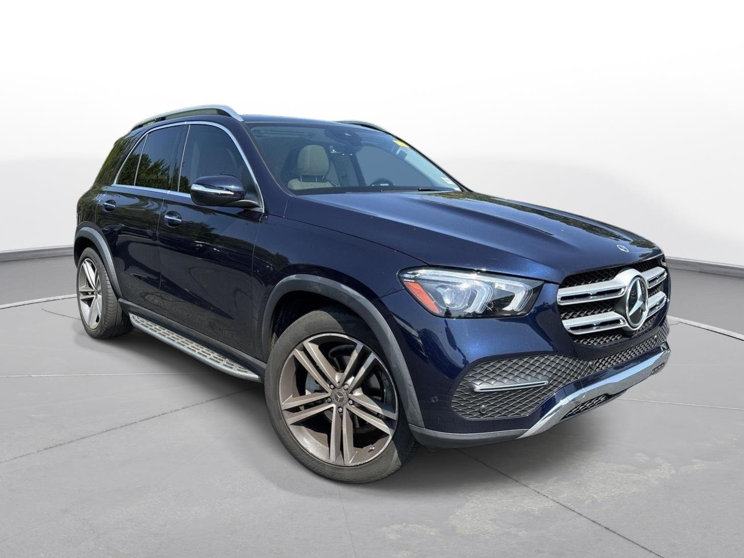 Used 2022 Lunar Blue Metallic Mercedes-Benz GLE 350 image 4