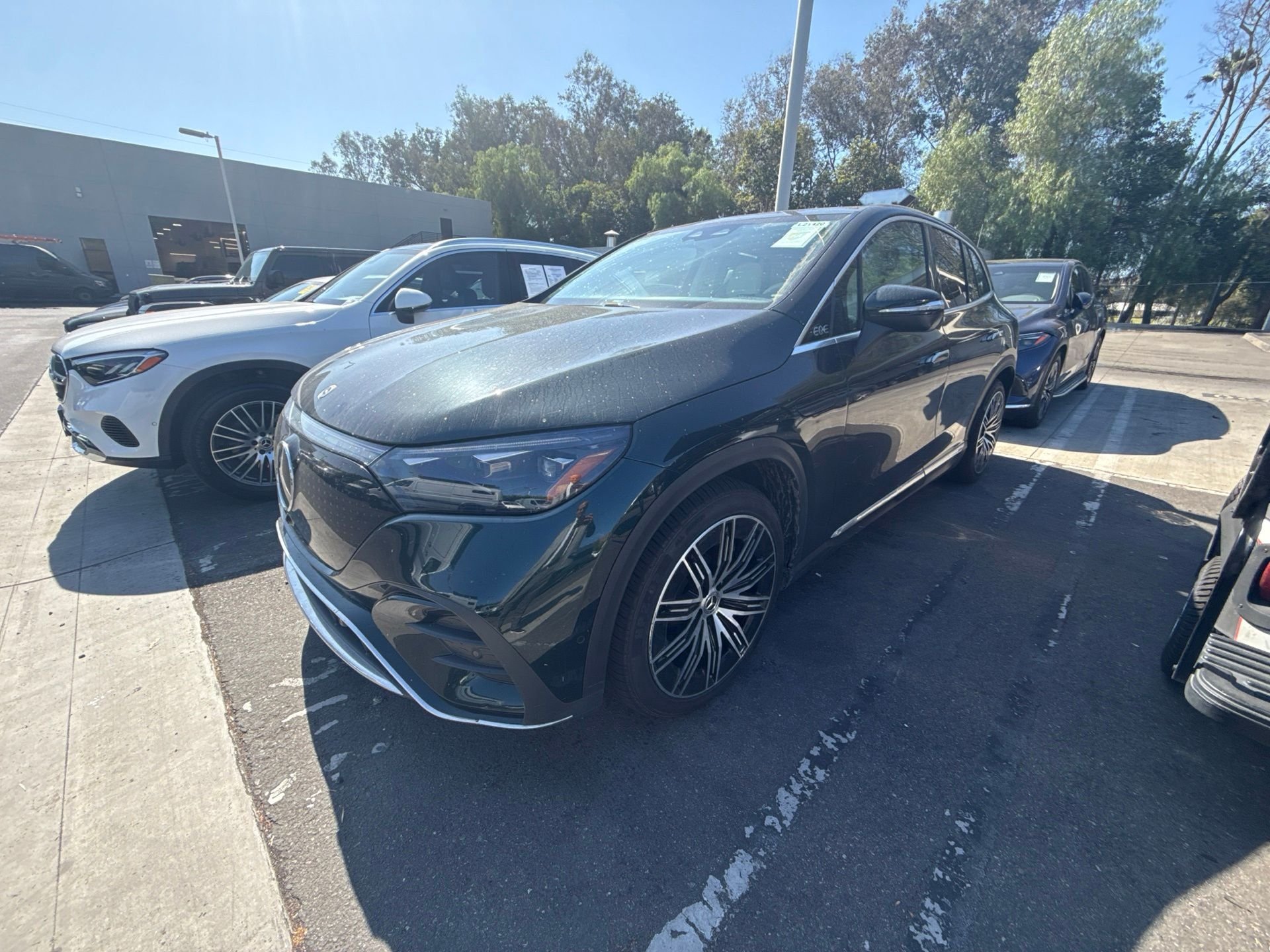 Certified Used 2024 Green Mercedes-Benz 350+ SUV image 1