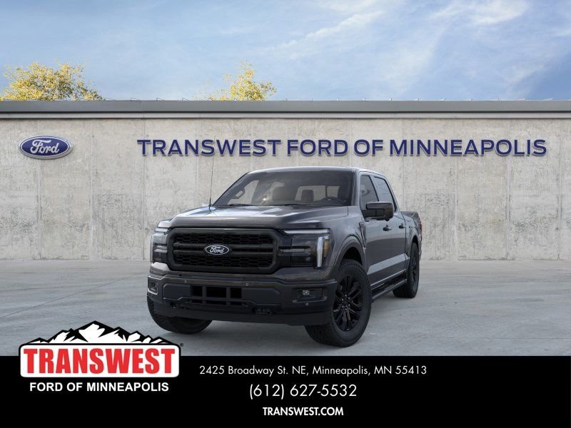 New 2026 Agate Black Metallic Ford Lariat® image 2