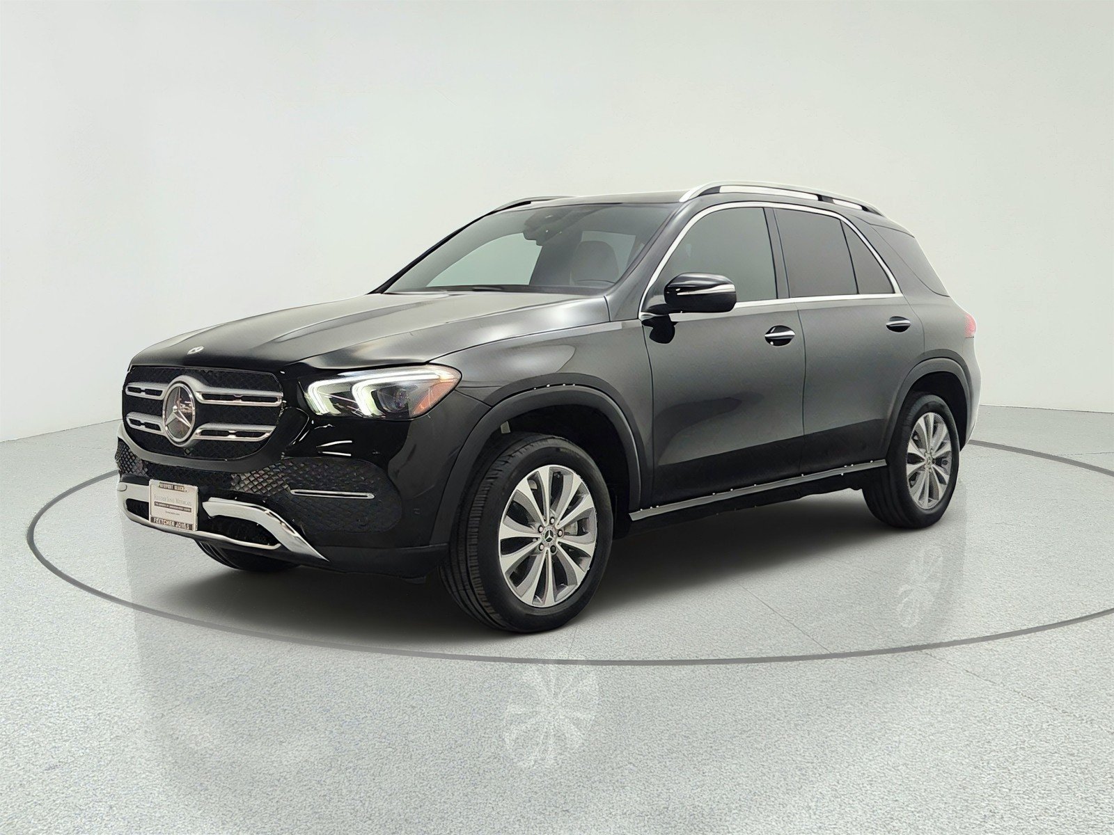 Certified Used 2022 Black Mercedes-Benz GLE 350 SUV image 1