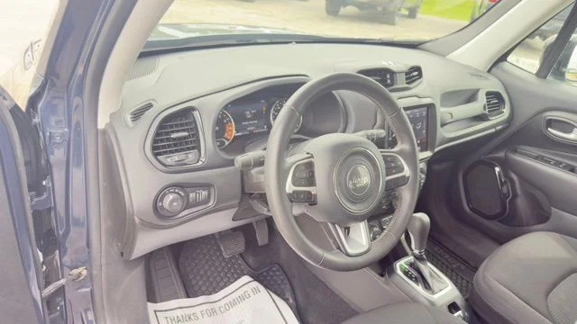 Certified Used 2023 Blue Jeep Altitude image 14