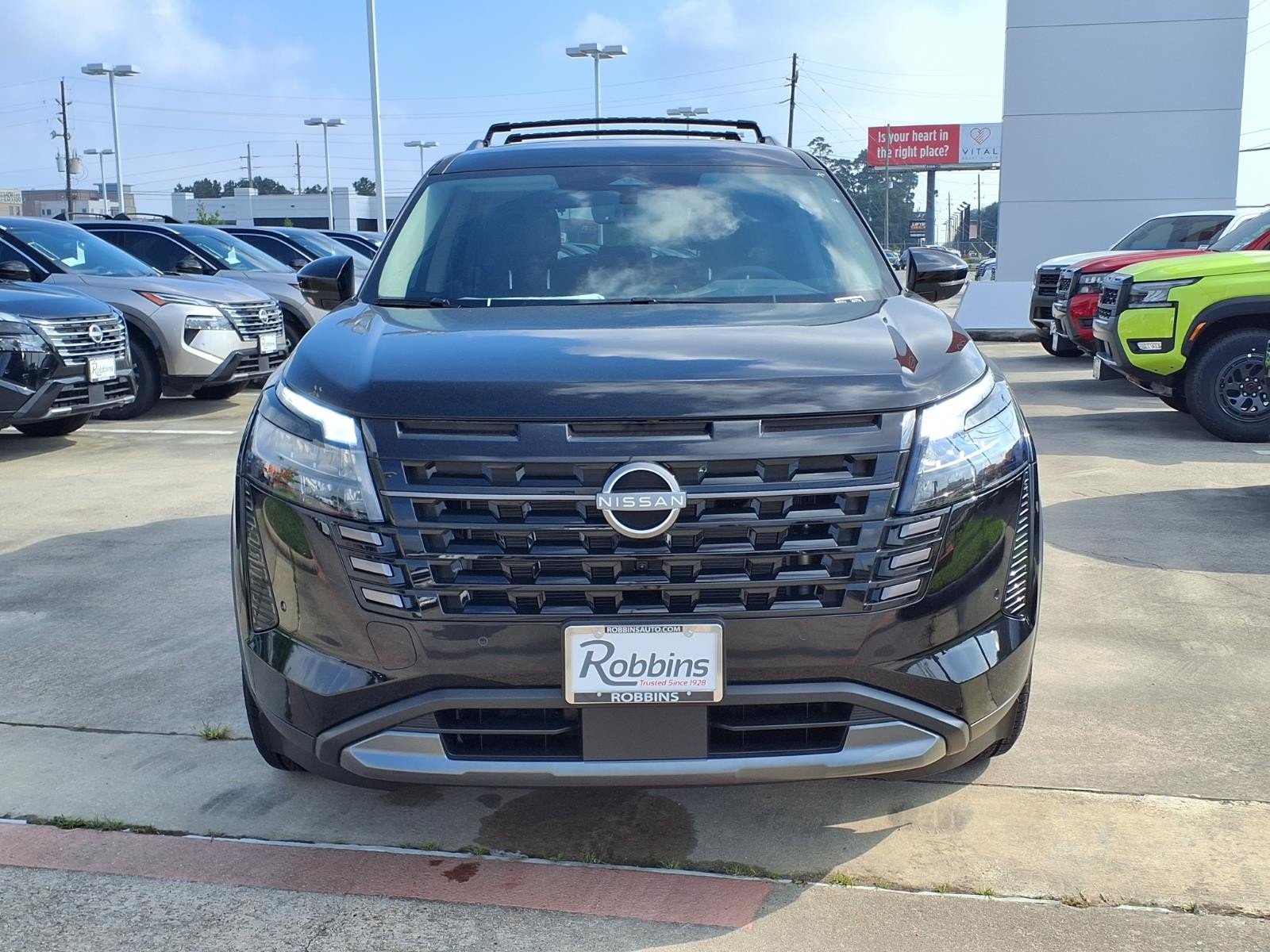 2026 Nissan Pathfinder SL Black at Robbins Nissan