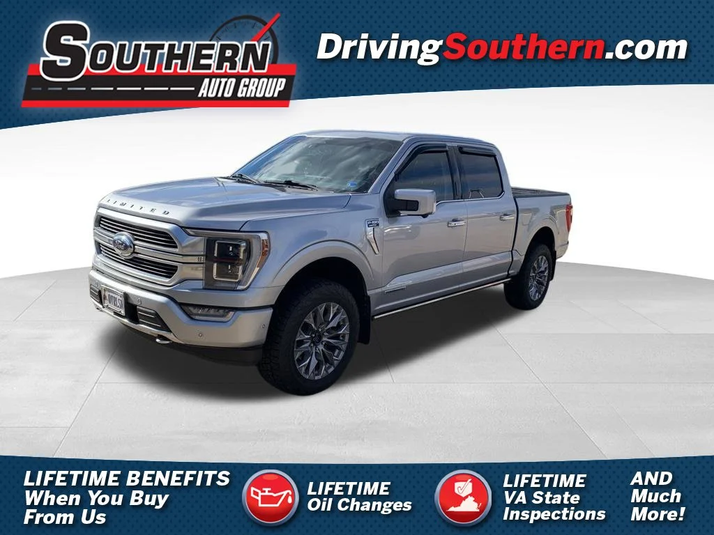 Used 2022 Silver Ford Limited image 1