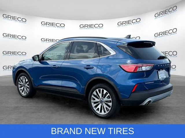 Used 2022 Blue Ford Titanium image 5