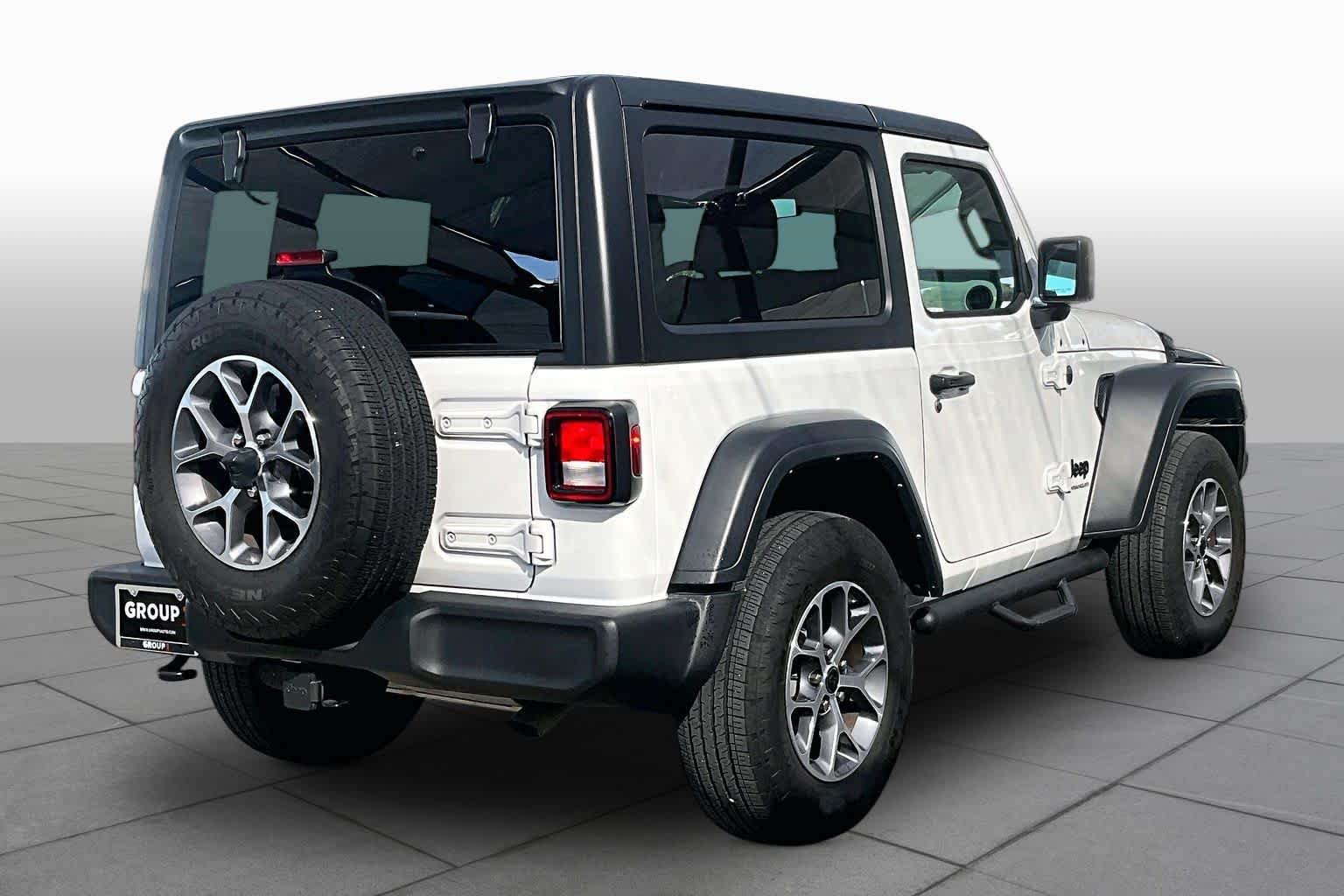 Used 2024 Bright White Clearcoat Jeep Sport S image 12