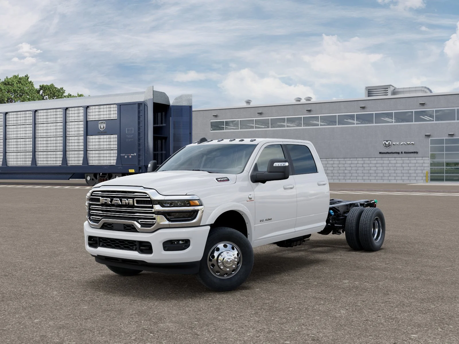New 2027 Bright White Clear-Coat Paint RAM Tradesman image 1