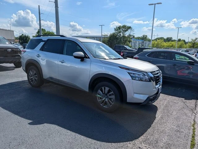 Used 2025 Brilliant Silver Metallic Nissan SV image 44