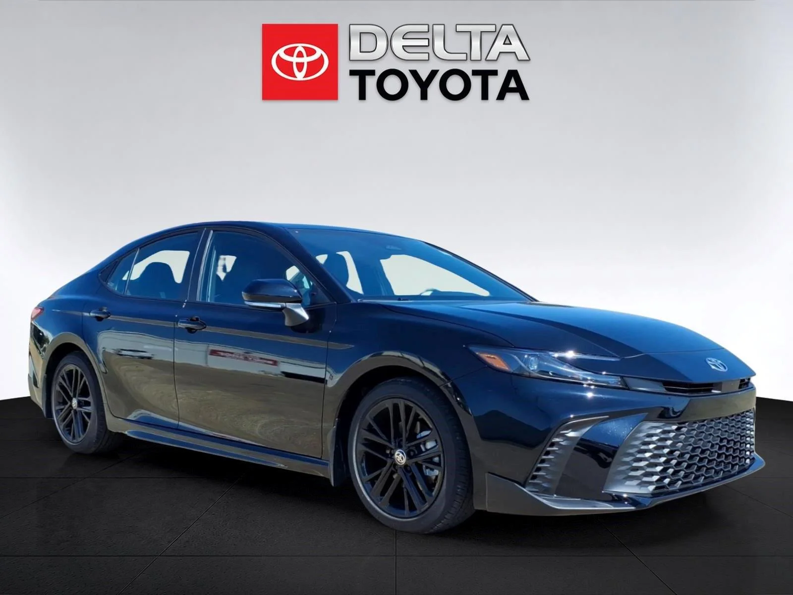 New 2026 Midnight Black Metallic Toyota SE image 7