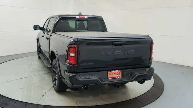 New 2026 Diamond Black Crystal Pearl-Coat Exterior Paint RAM Laramie image 9