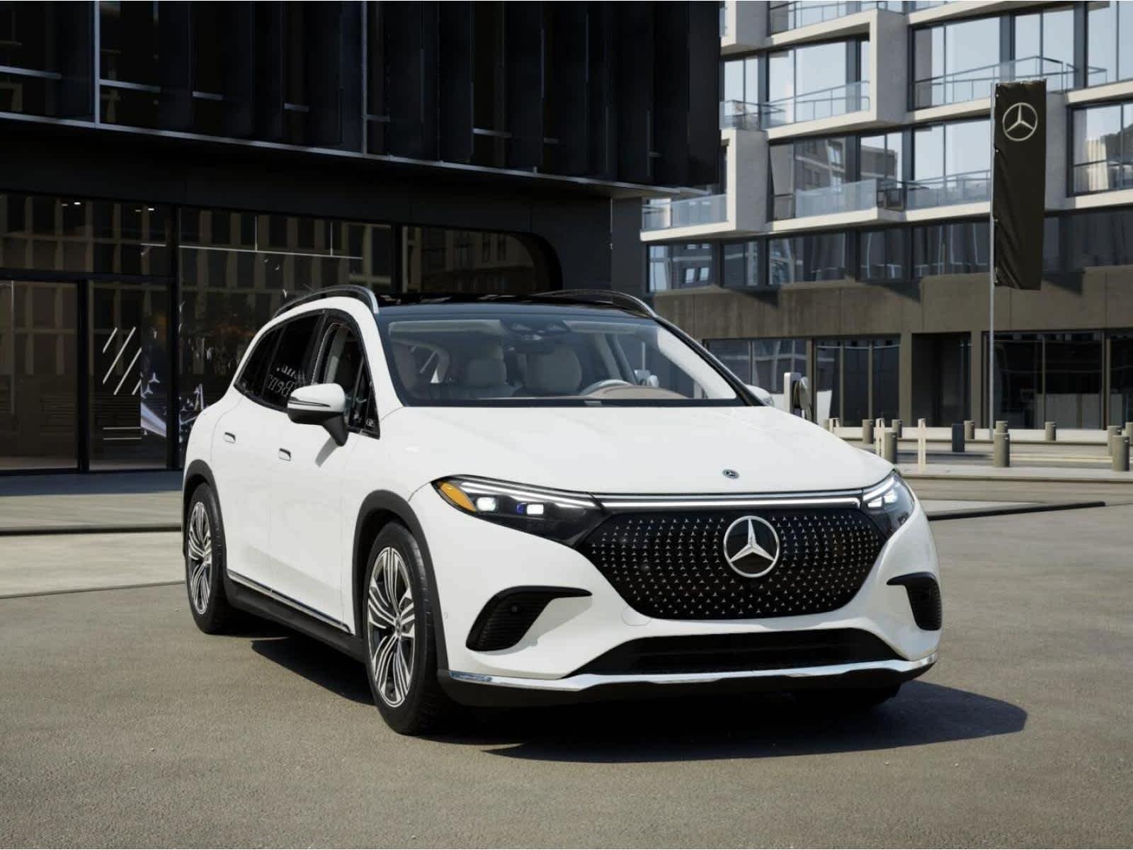 New 2026 Polar White Mercedes-Benz EQS 400 image 8