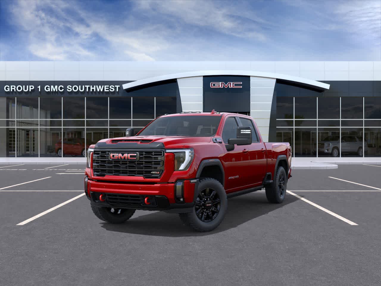 New 2026 Volcanic Red Tintcoat GMC AT4 image 8