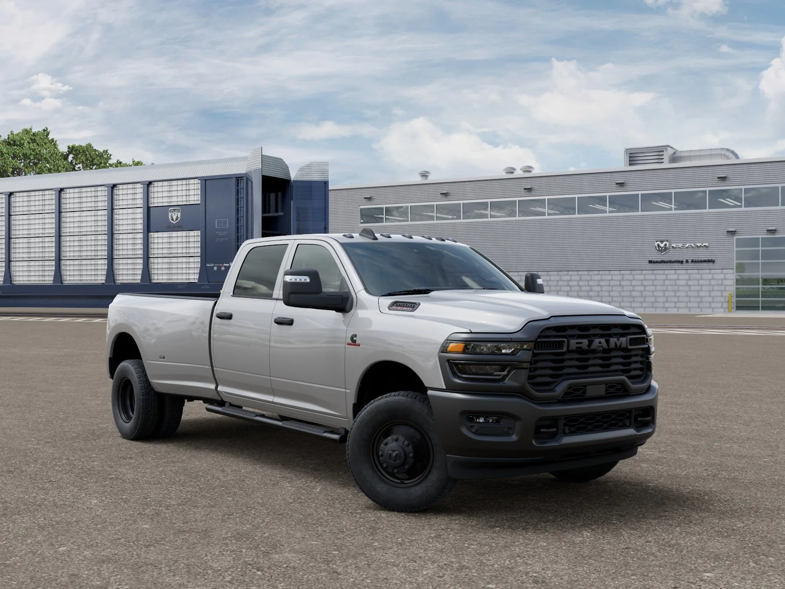 New 2026 Silver-Zynith Exterior Paint RAM Tradesman image 3