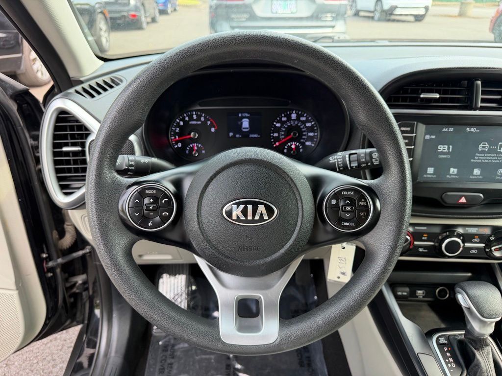 Used 2021 Cherry Black Kia LX image 18