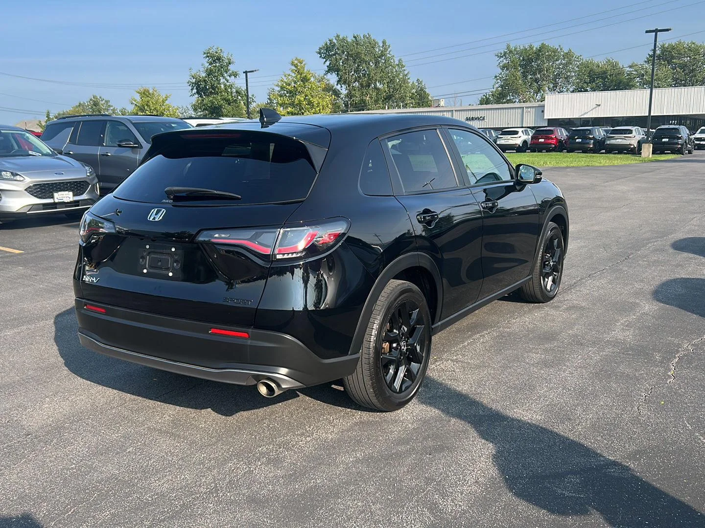 Used 2024 Crystal Black Pearl Honda Sport image 5