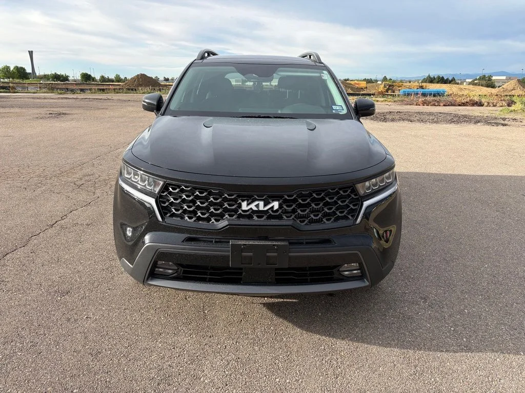 Used 2023 Ebony Black Kia X-Line EX image 2