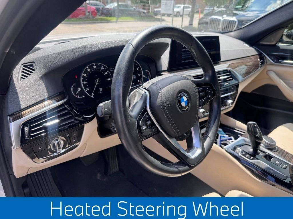 Used 2018 Mineral White Metallic BMW 530i xDrive image 8