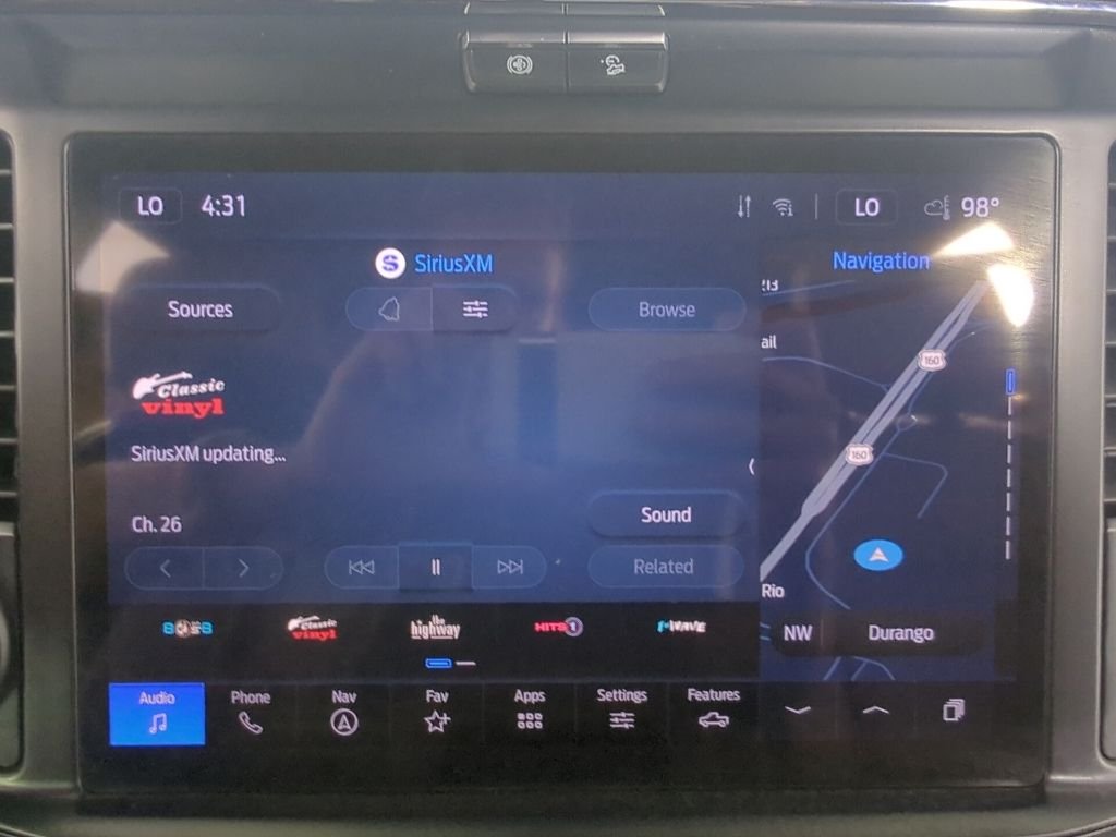 Certified Used 2025 Carbonized Gray Metallic Ford Lariat image 9