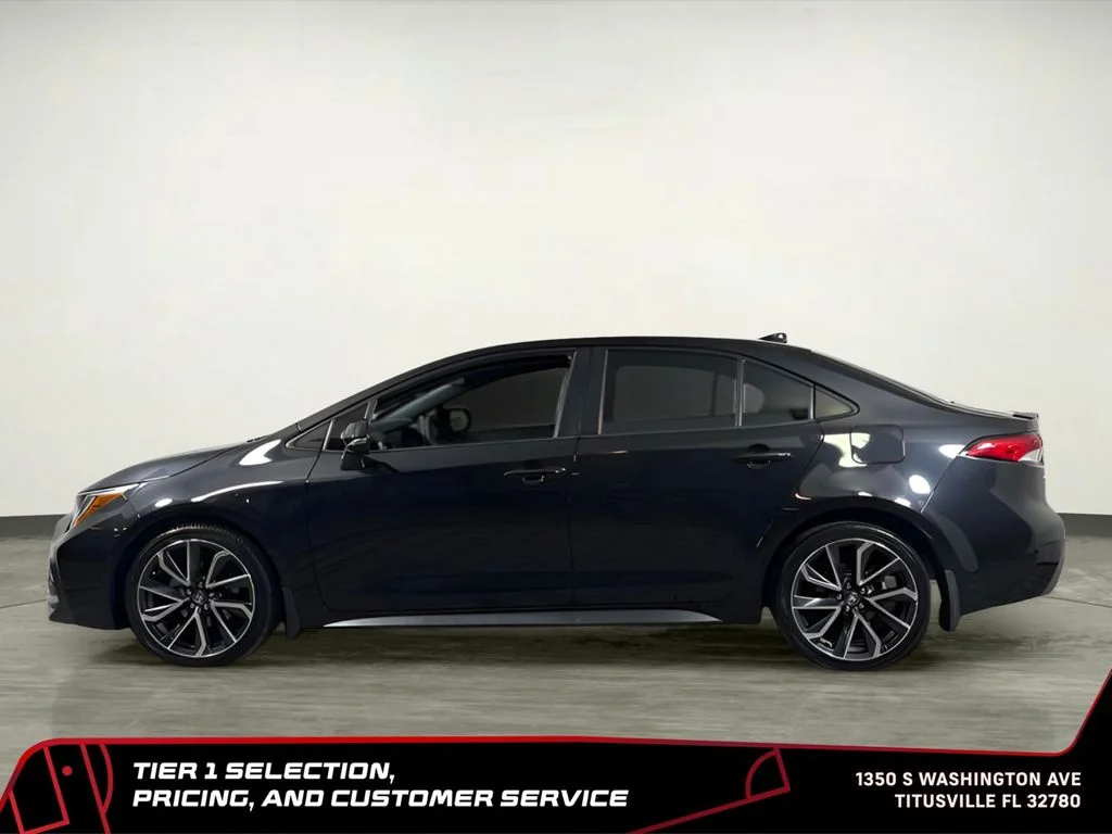 Used 2020 Black Toyota SE image 3
