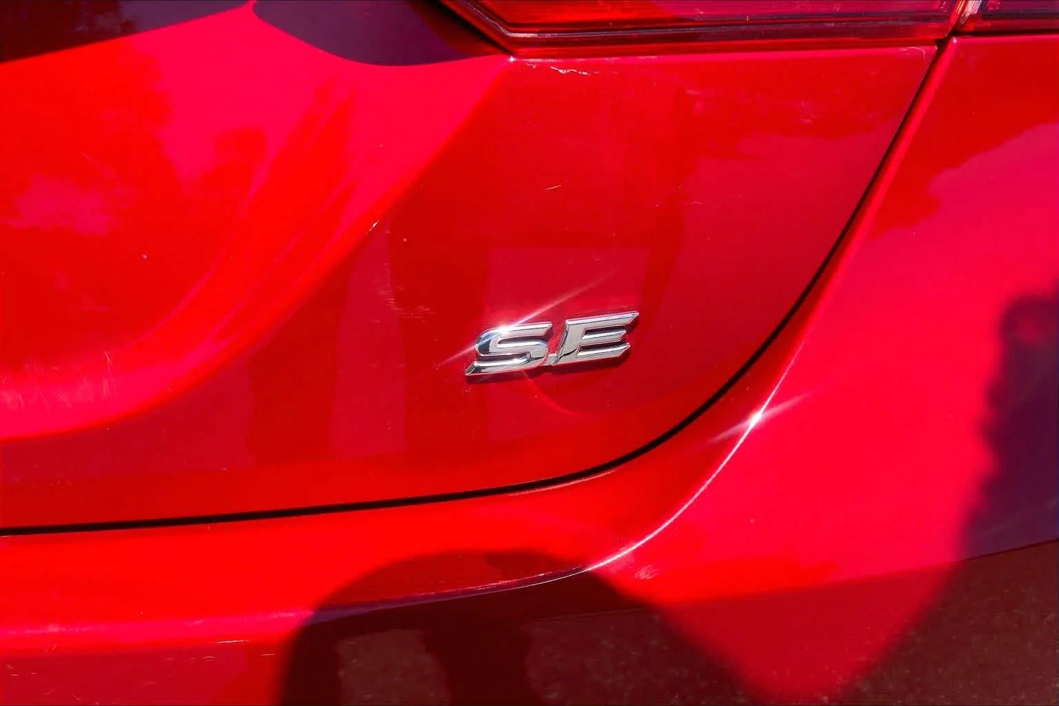 Certified Used 2019 Supersonic Red Toyota SE image 20