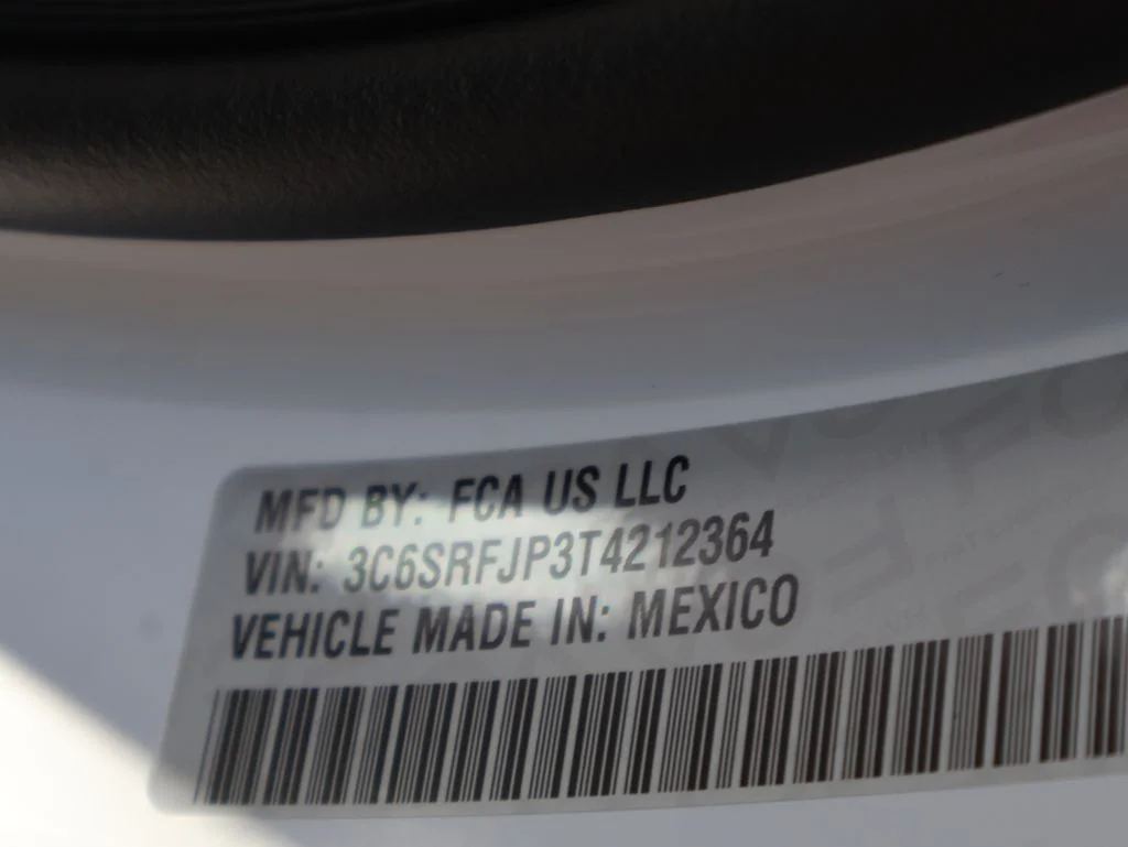 New 2026 Bright White Clear-Coat Exterior Paint RAM Laramie image 41
