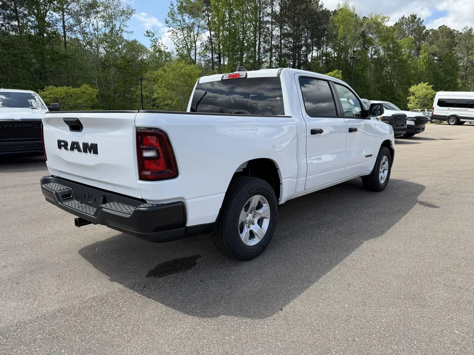 New 2026 Bright White Clear-Coat Exterior Paint RAM Tradesman image 6