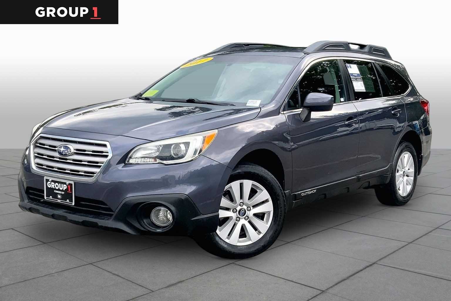 Certified Used 2017 Carbide Gray Metallic Subaru Premium image 1
