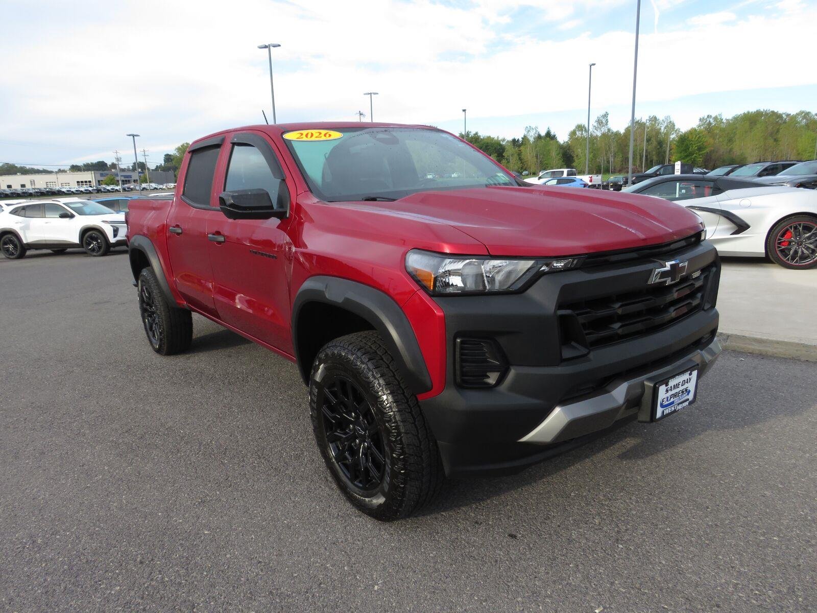 Used 2026 Radiant Red Tintcoat Chevrolet 4WD Trail Boss image 2