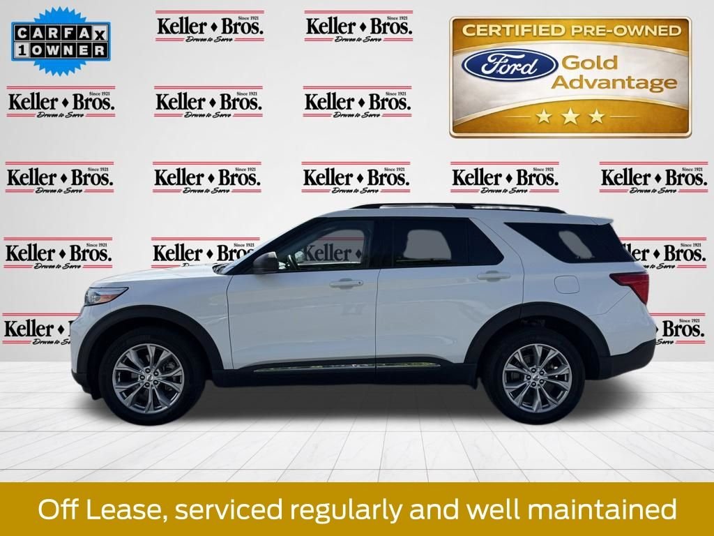 Certified Used 2023 White Metallic Ford XLT image 5