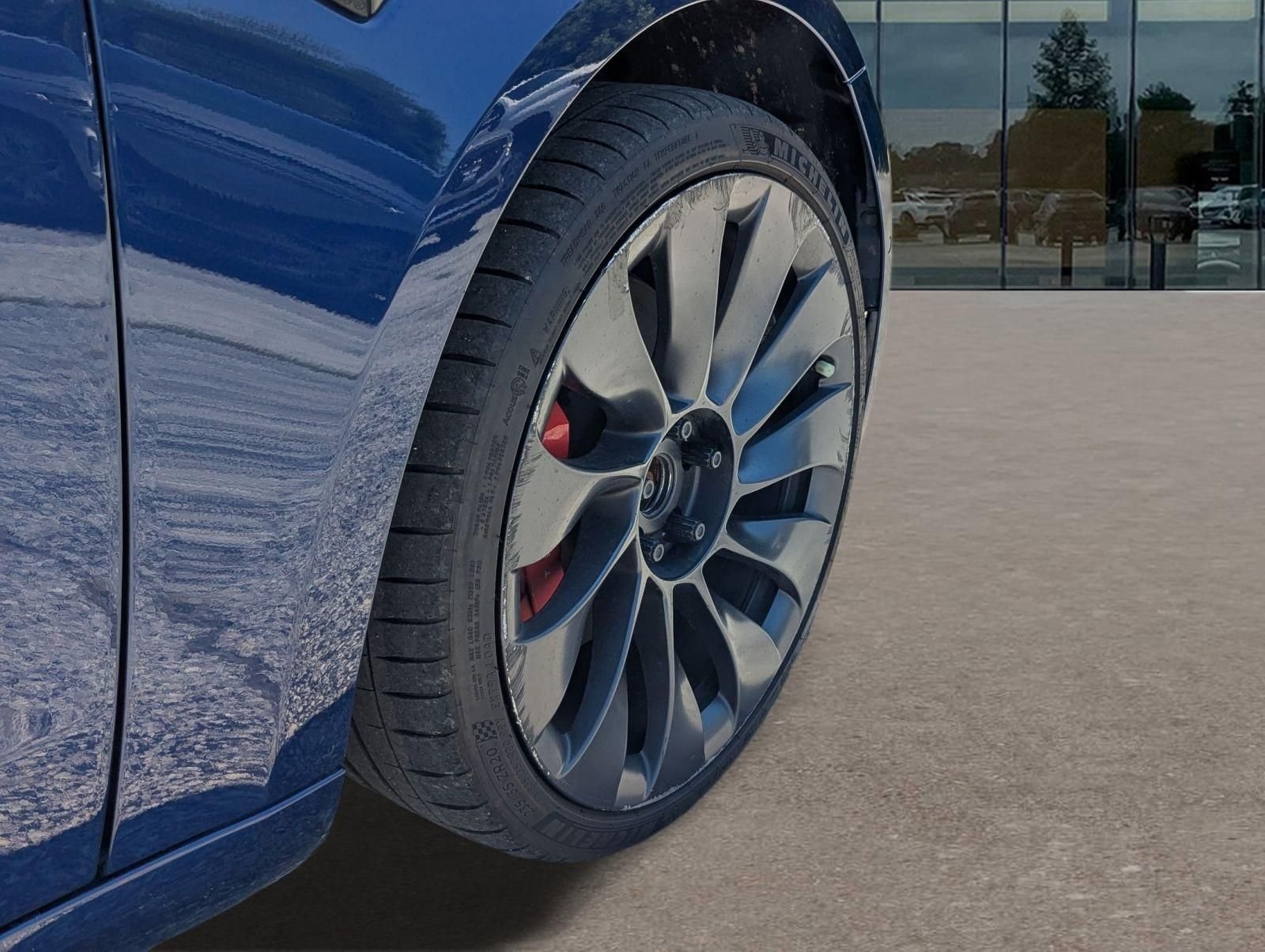 Used 2021 Blue Tesla Performance image 23