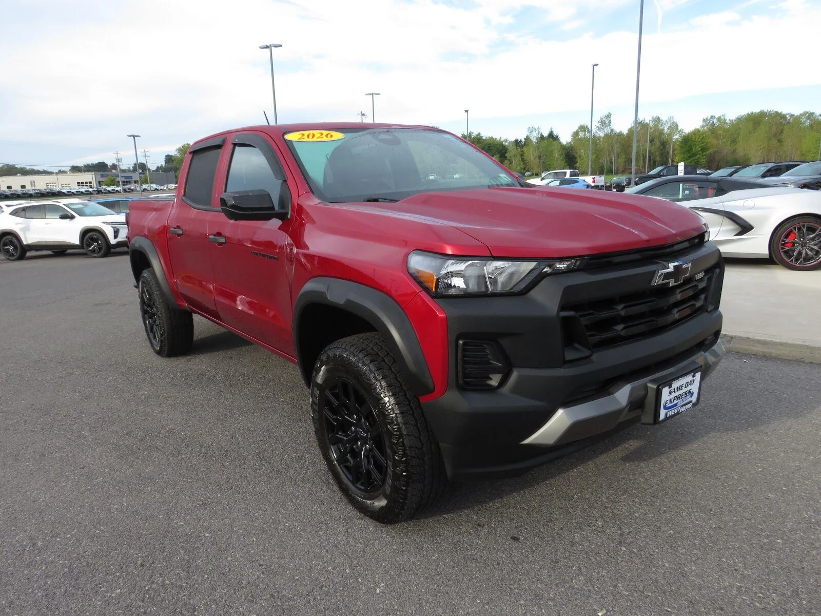 Used 2026 Radiant Red Tintcoat Chevrolet Trail Boss image 2