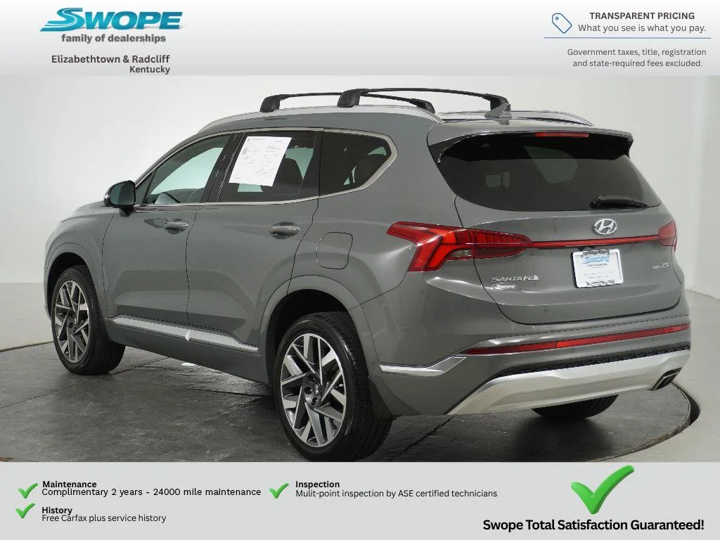 Used 2021 Hampton Gray Hyundai Calligraphy image 6