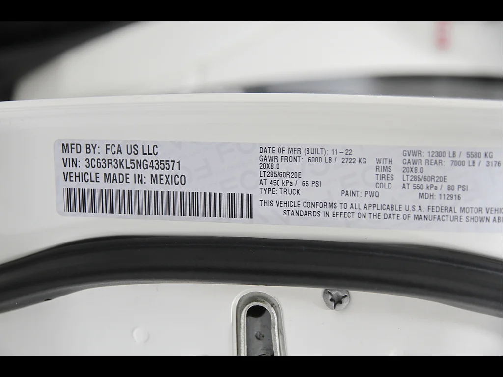 Used 2022 Pearl White Ram Limited Longhorn image 29